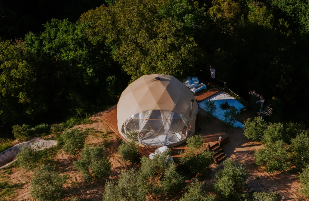 Tienda Glamping Domos geodésicos en Cataluña 2
