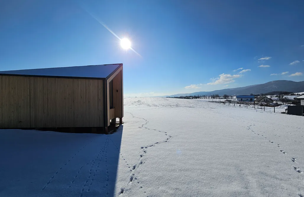 ubytovanie AlohaCamp AleWidok - domek z widokiem na Góry Sowie 1