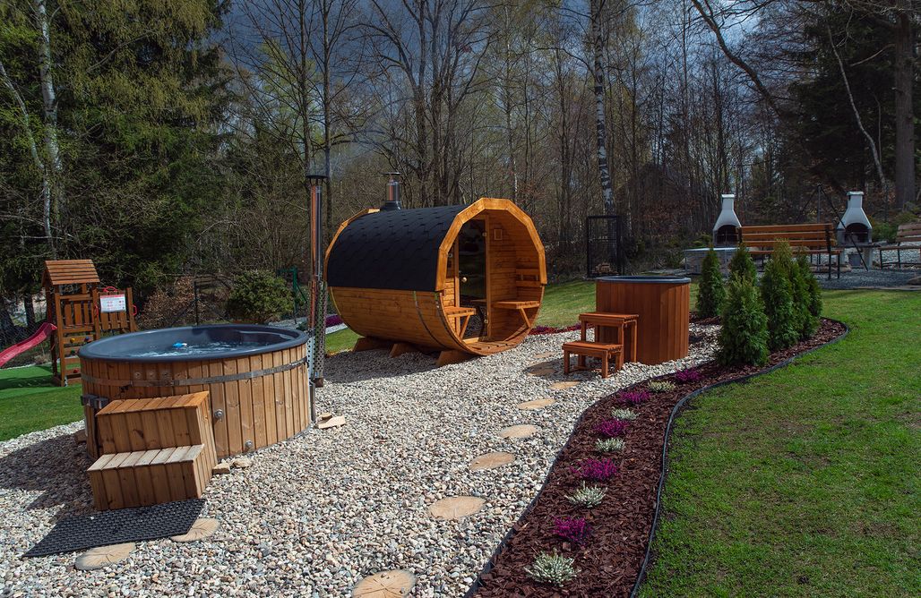 AlohaCamp Domek Ptasiak z prywatną balią i sauną 3