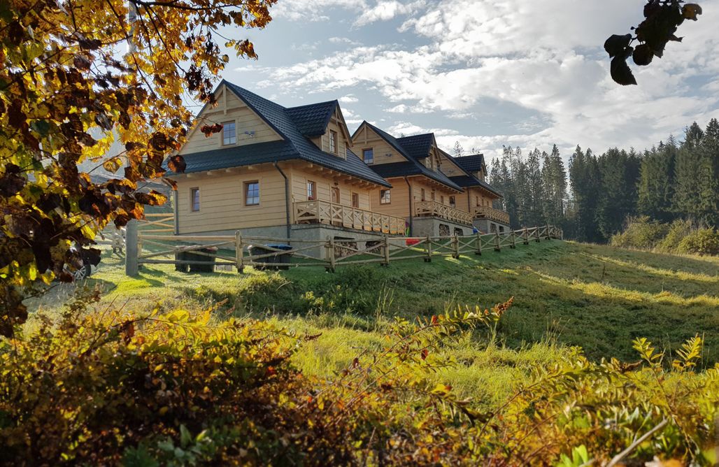 AlohaCamp accommodation Anielskie chaty - domki z widokiem na góry 2