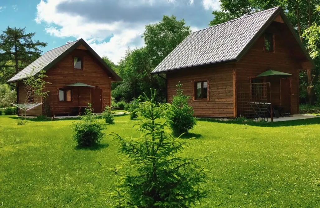 Lutowiska Noclegi Ostoja nad potokiem - Domki 3