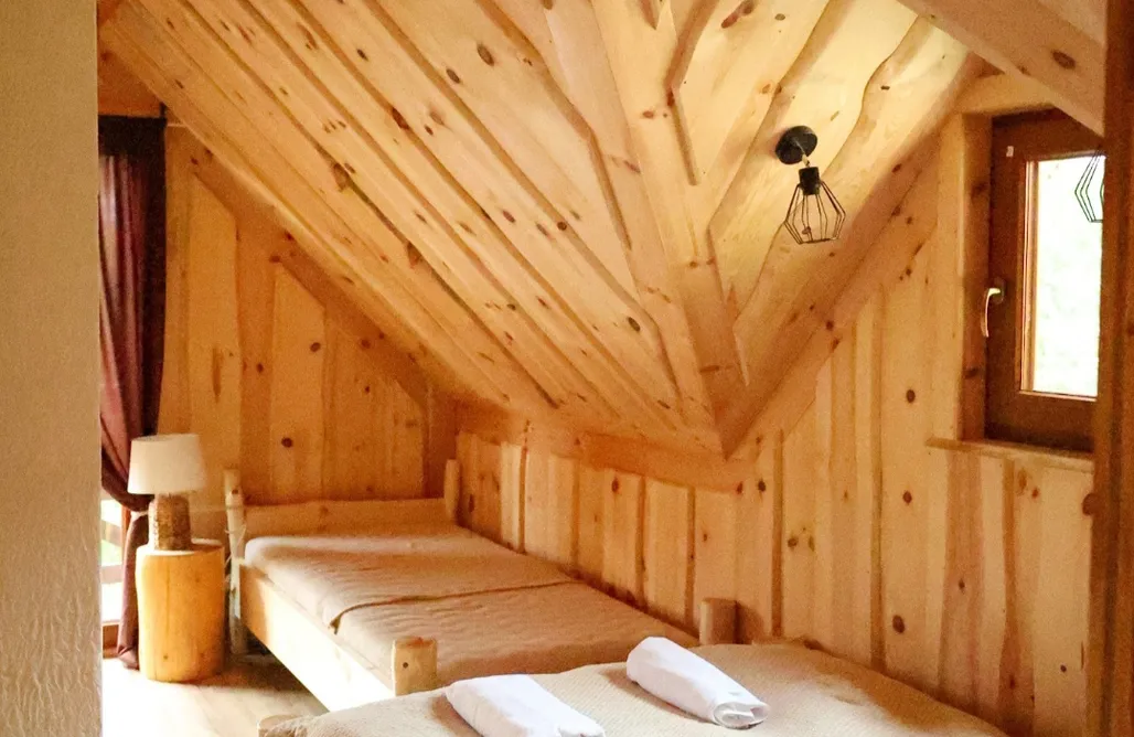 AlohaCamp accommodation Domki pod lasem Orawskie Ranczo 1