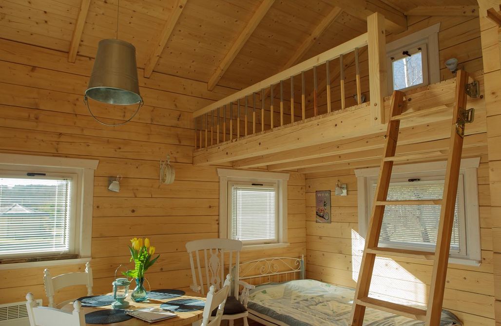 Domki Mielno Saunowisko pod Jabłonią - Dom Niebieski 1