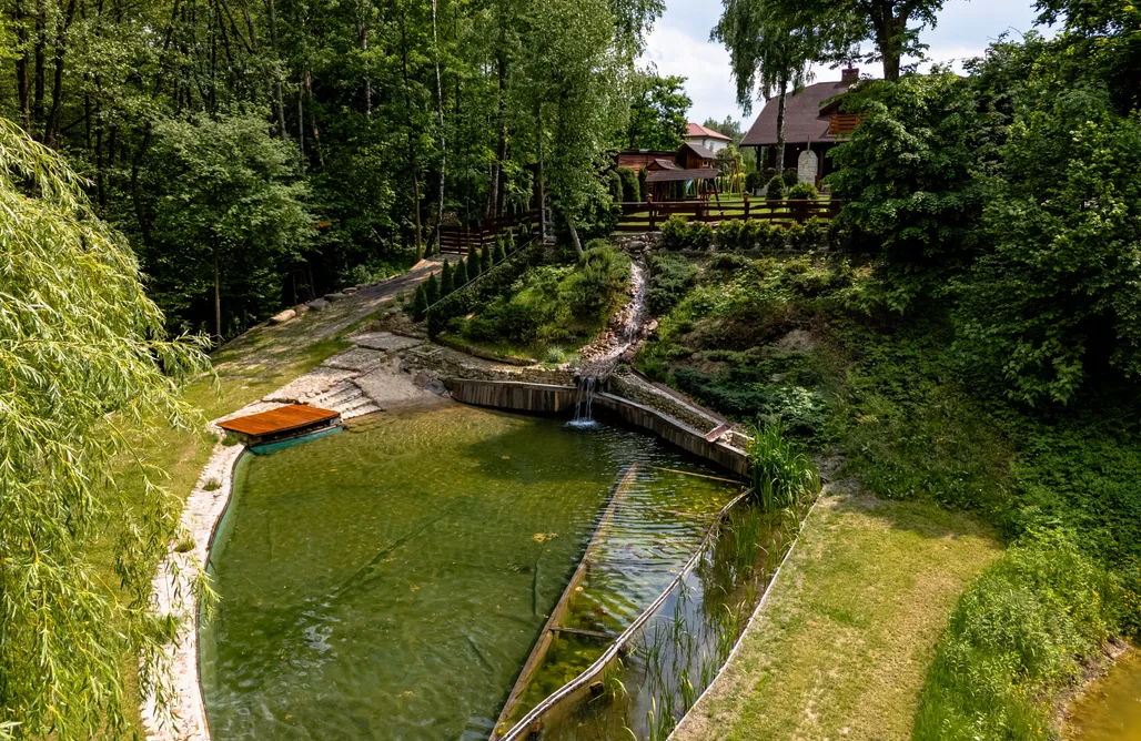 noclegi AlohaCamp Sielski Dworek Majdan 3