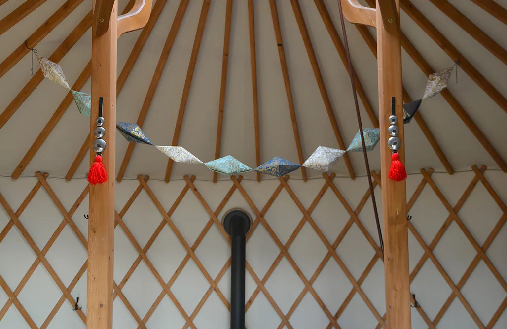 Patrzyków noclegi Dzika Jurta na Łebkach 1