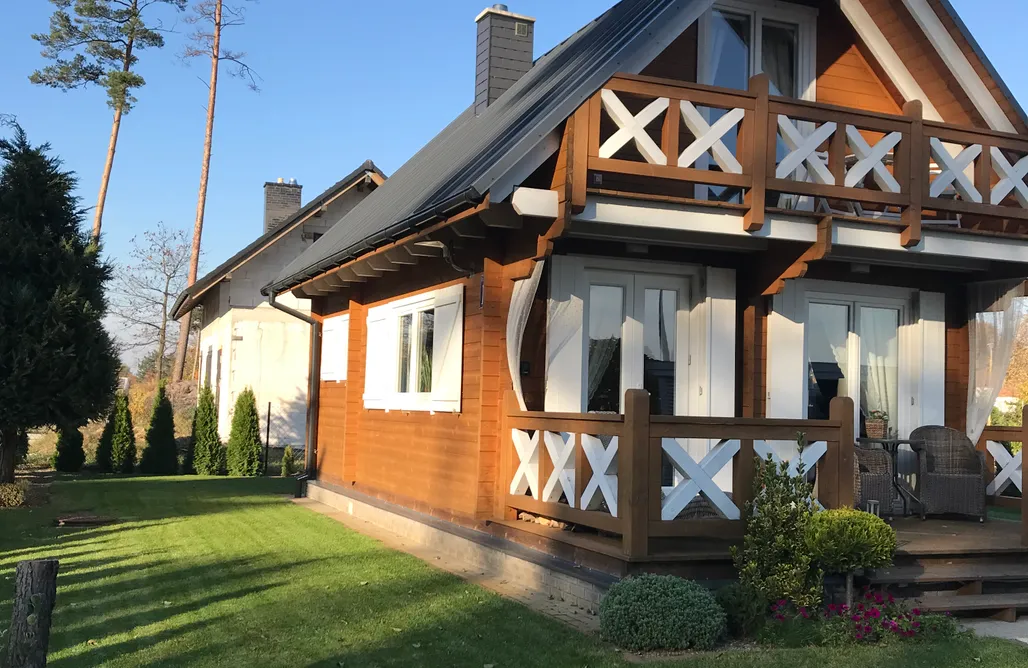 AlohaCamp accommodation Drewniany domek nad Miedwiem 4