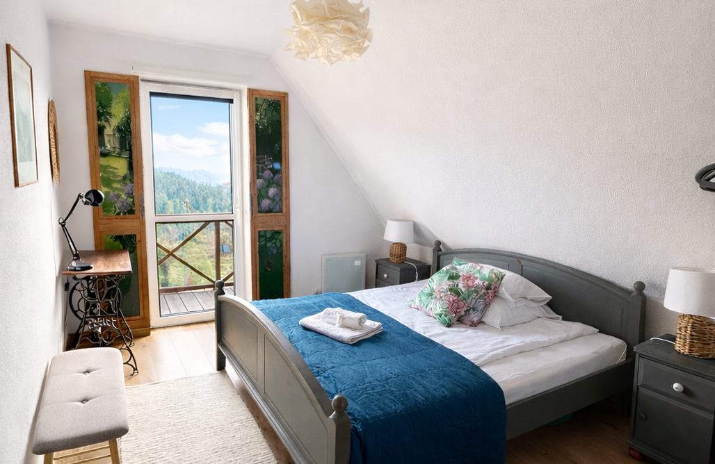 ubytování AlohaCamp Klimatyczny dom z widokiem na Babią - kominek i ogrodzenie 5