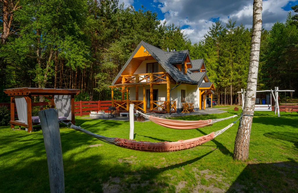 noclegi AlohaCamp Domek Sosenka Roztocze Hutki 1