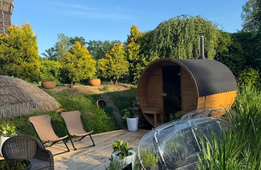 AlohaCamp accommodation Chatka Młynarza 5