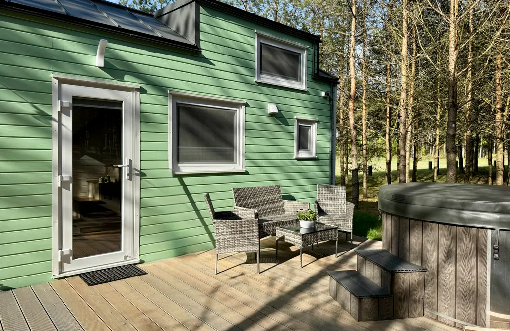 noclegi AlohaCamp Tiny house in the forest 4