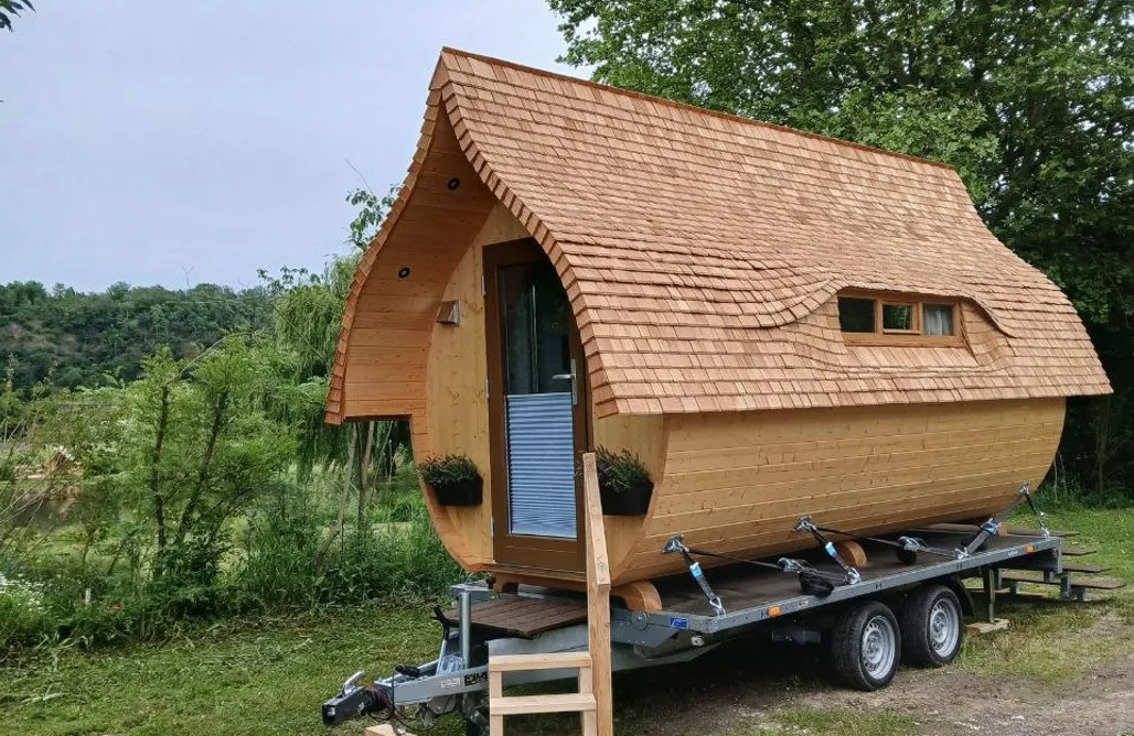 Tiny House Urlaub Autarkes Micro-Ferienhaus 1