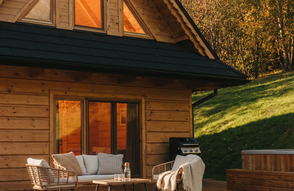 Unterkunft AlohaCamp Domek w sam las 4