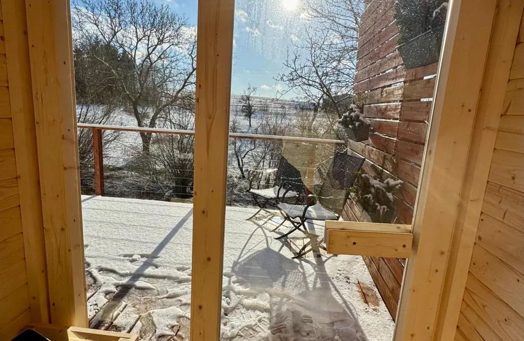 AlohaCamp accommodation Chalet im Grünen 1