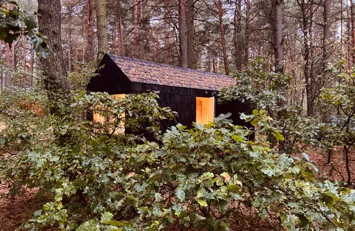 Zdjęcie obiektu UKOI Mikrokino w dużym lesie - mały domek z kinem - Kręgi k. Wyszkowa