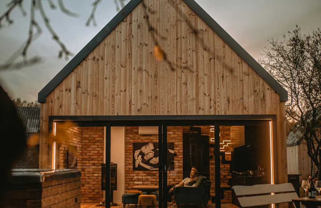 Długosiodło Noclegi Chill House z jacuzzi 2