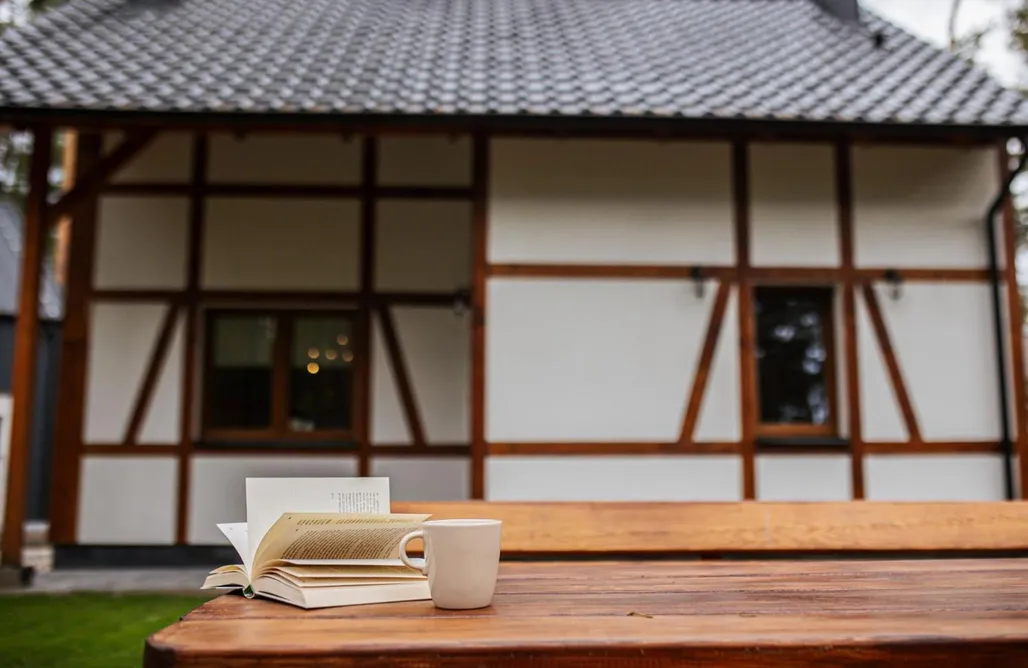 AlohaCamp accommodation Całoroczny domek w sosnowym lesie 4