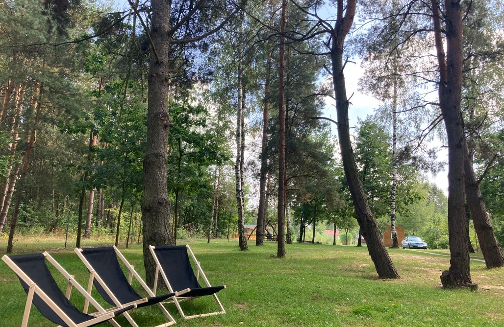 Pole namiotowe lubelskie Miejsce kamperowe i namiotowe - w lesie nad rzeką Tanew 2