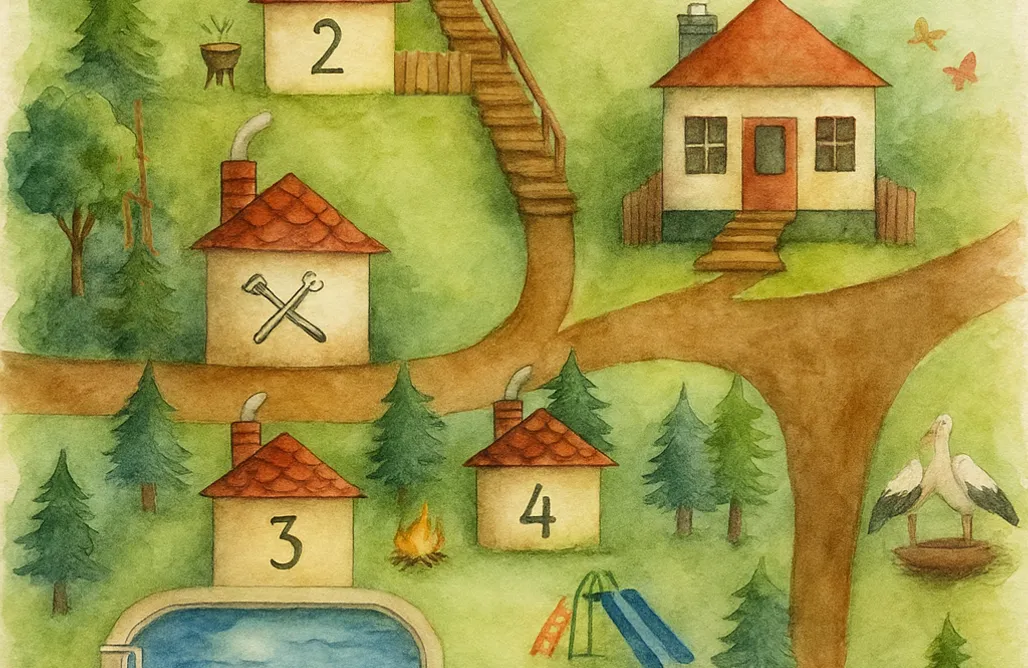 Giże noclegi Łęgowska Dolina 3