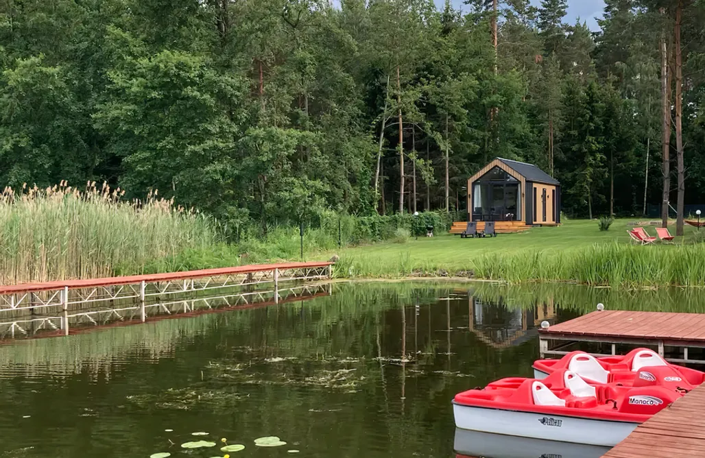 Bogusze noclegi Mazury Resort I - 10 m od jeziora 2