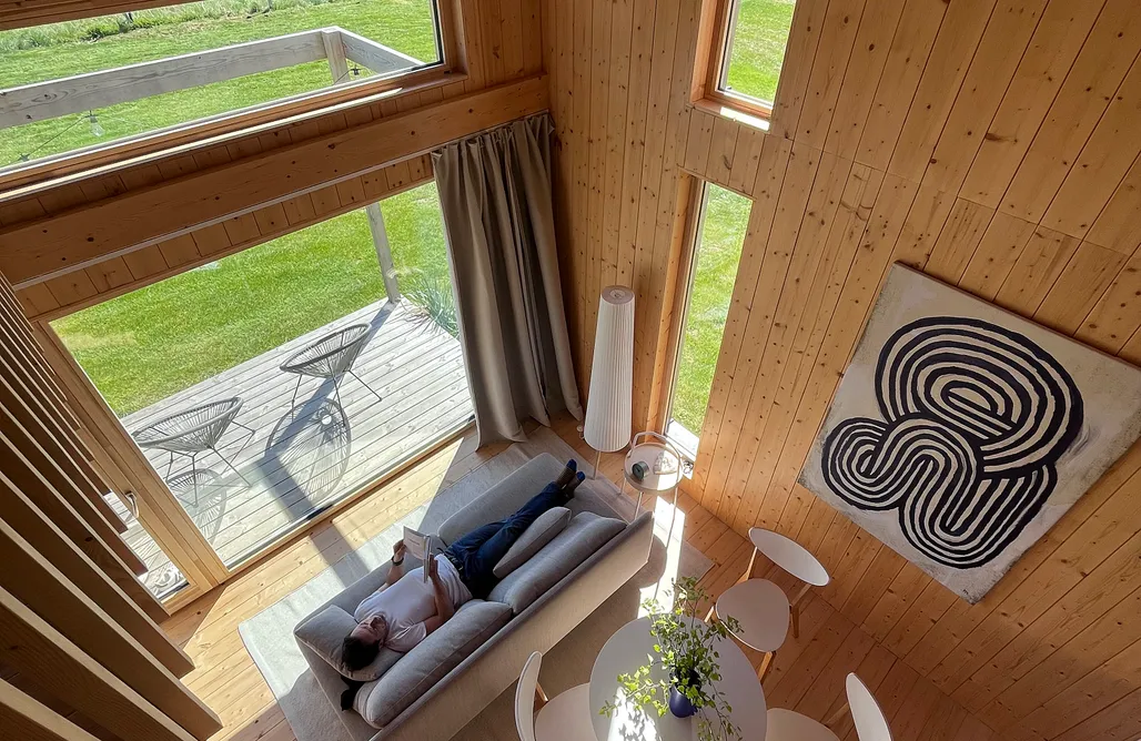 Kaszuby Noclegi Nad Jeziorem ⛵️ Slow Cabin 3