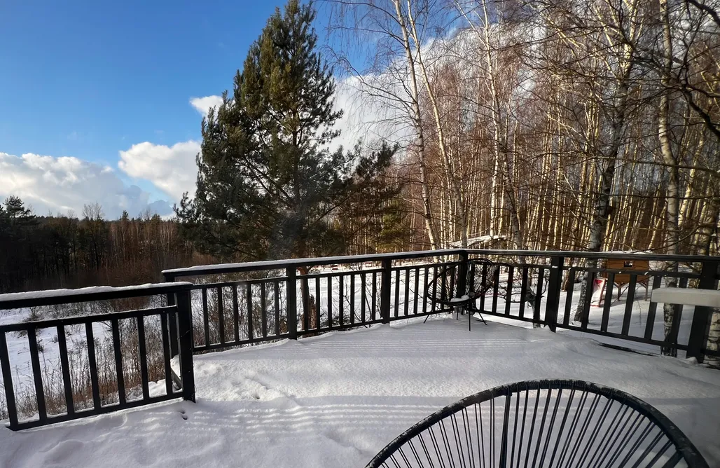 Noclegi Świętokrzyskie 1ha prywatności - Dom Wśród Brzóz 3