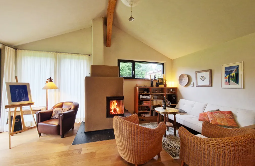 Alloggio AlohaCamp Casa di Legno con Camino - Sul Fiume delle Trote 1