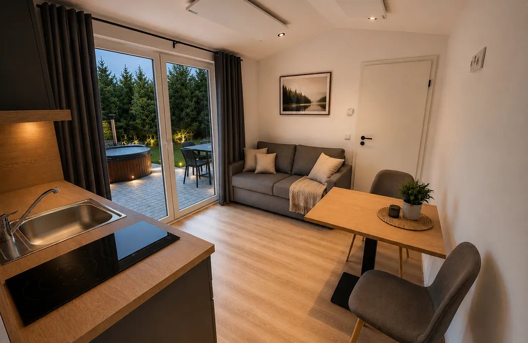 AlohaCamp Hassberge Chalets - Deluxe Chalet 4