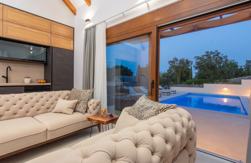 ubytování AlohaCamp Unique Villa Pietra with heated private pool 1