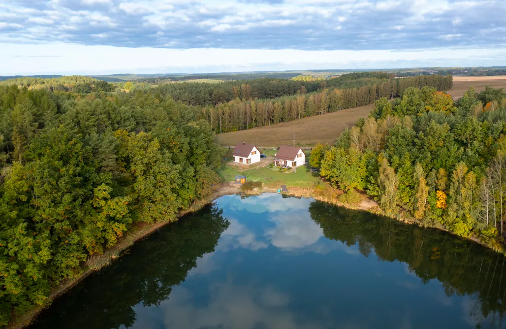 Unterkunft AlohaCamp Domki na Kaszubach nad jeziorem z balią i sauną 2