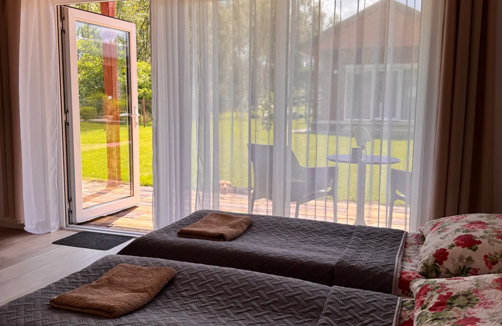 noclegi AlohaCamp Między Lasem a Wsią - kameralne domki dla dorosłych| cisza i śniadania w cenie 1