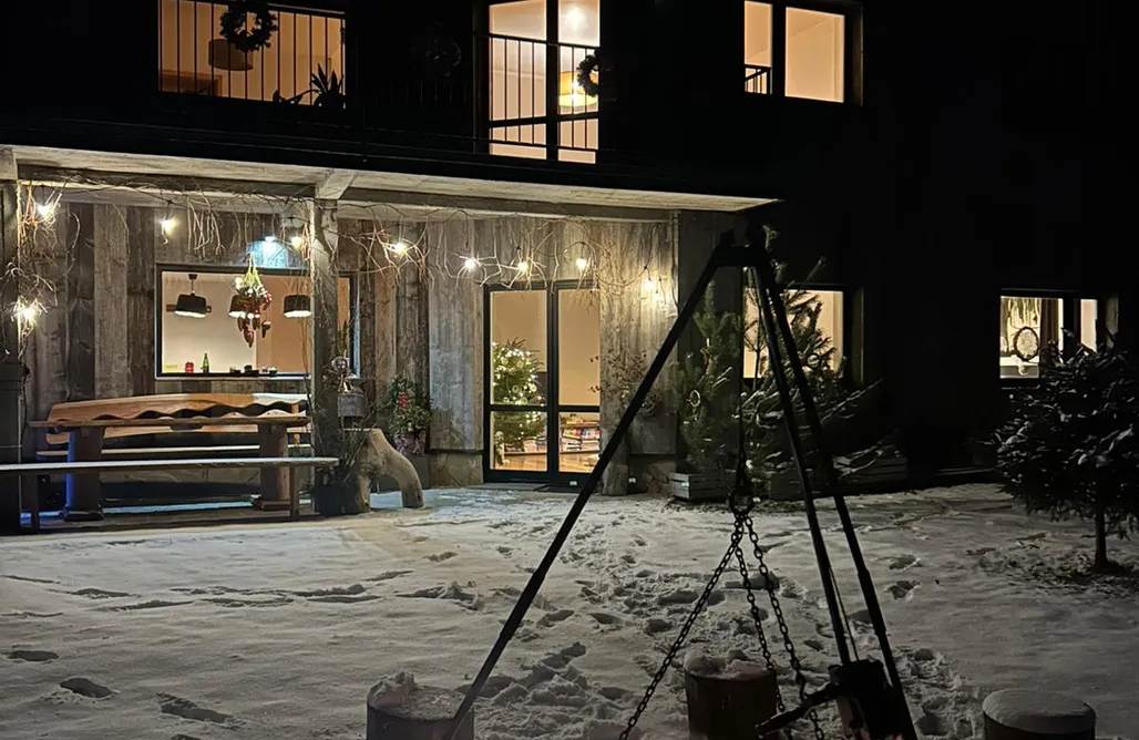 hebergement AlohaCamp Chabrowo Retreat - dom nad jeziorem Klimkówka 4