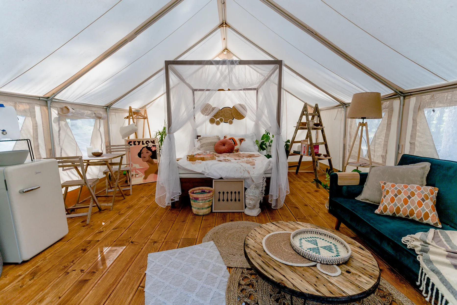 Back To Nature Living In A Beautiful Tiny House Tent, 45% OFF