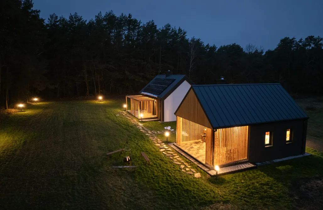 AlohaCamp SZUMI ROSA - dwa kompatybilne domki 1