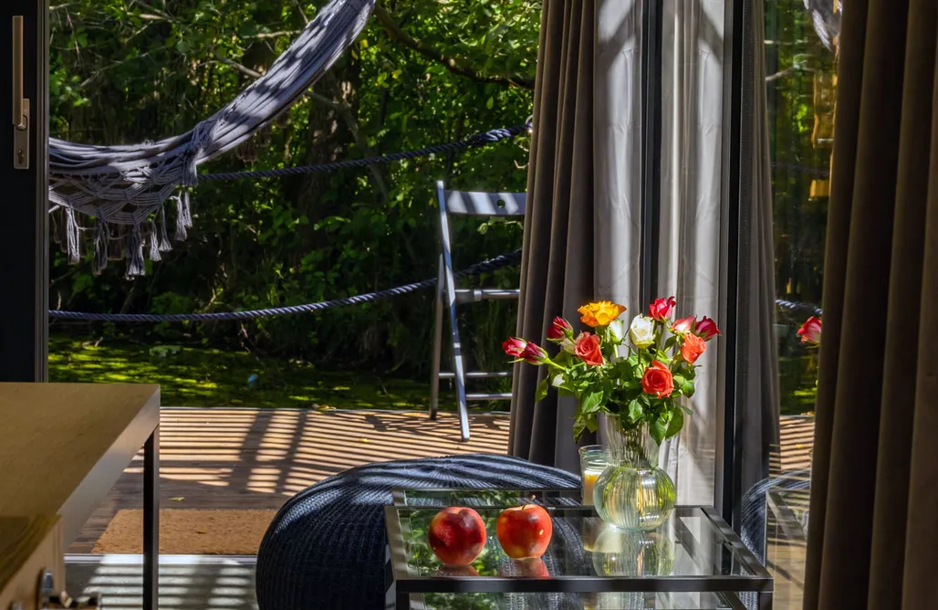 Domek Na Wodzie Warmińsko-Mazurskie Wodna Kryjówka w Środku Lasu 1