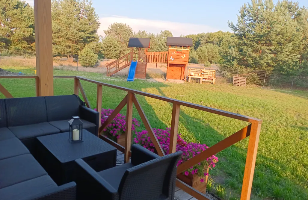 AlohaCamp accommodaties Aura Roztocze- privé huisje met een hottub bij het bos 4
