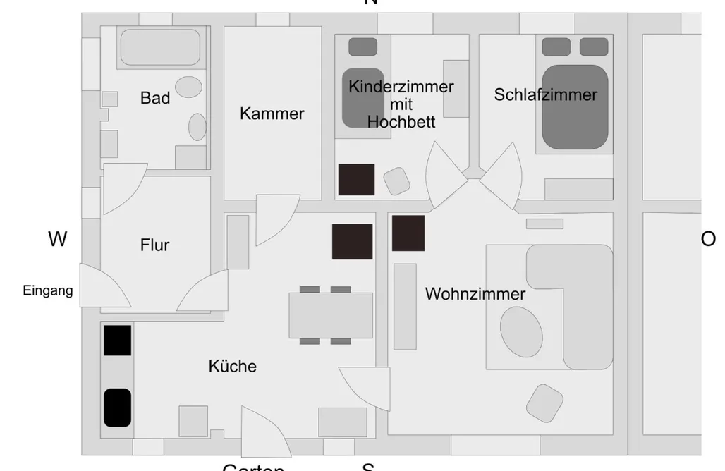 AlohaCamp Haus mit zwei Schlafzimmern 1