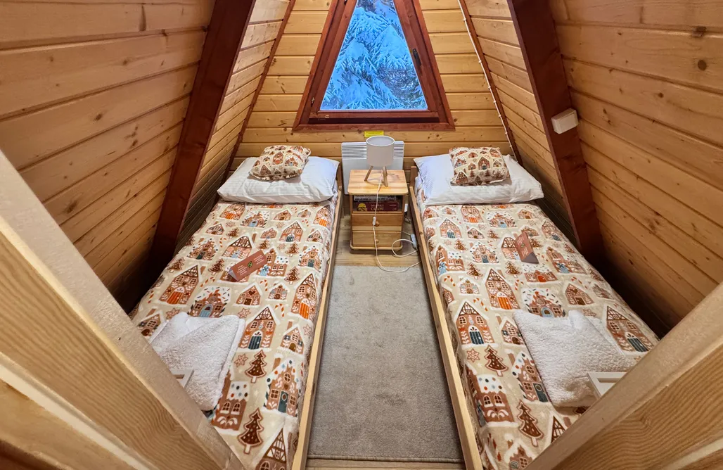 noclegi AlohaCamp Górski Drewniany Domek Premium SPA 4