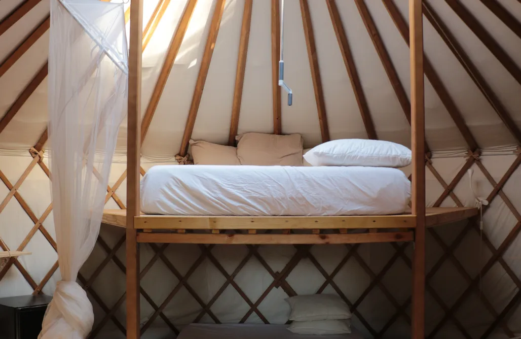 Unterkunft AlohaCamp Shepard's Yurt 4