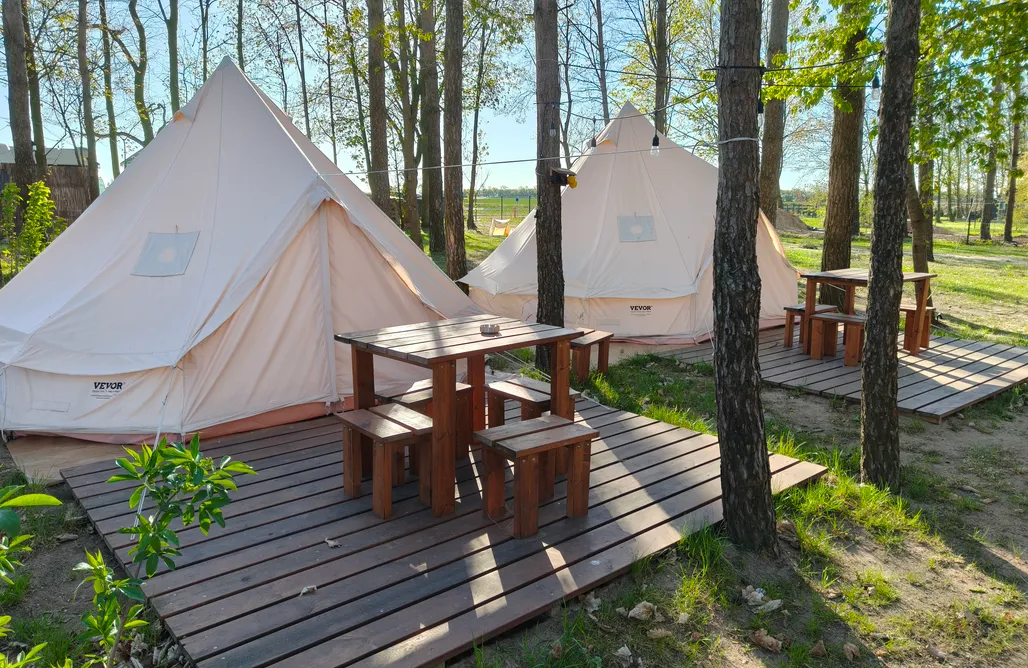 noclegi AlohaCamp Glamping Tipi 2