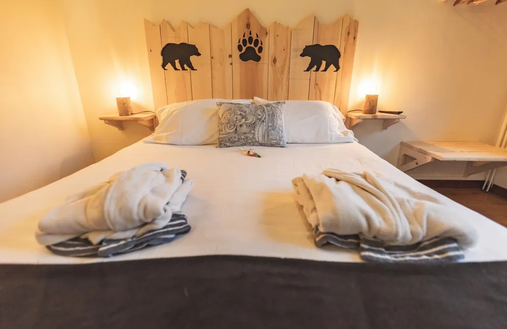 AlohaCamp Chambre Familiale avec vue sur la montagne 3