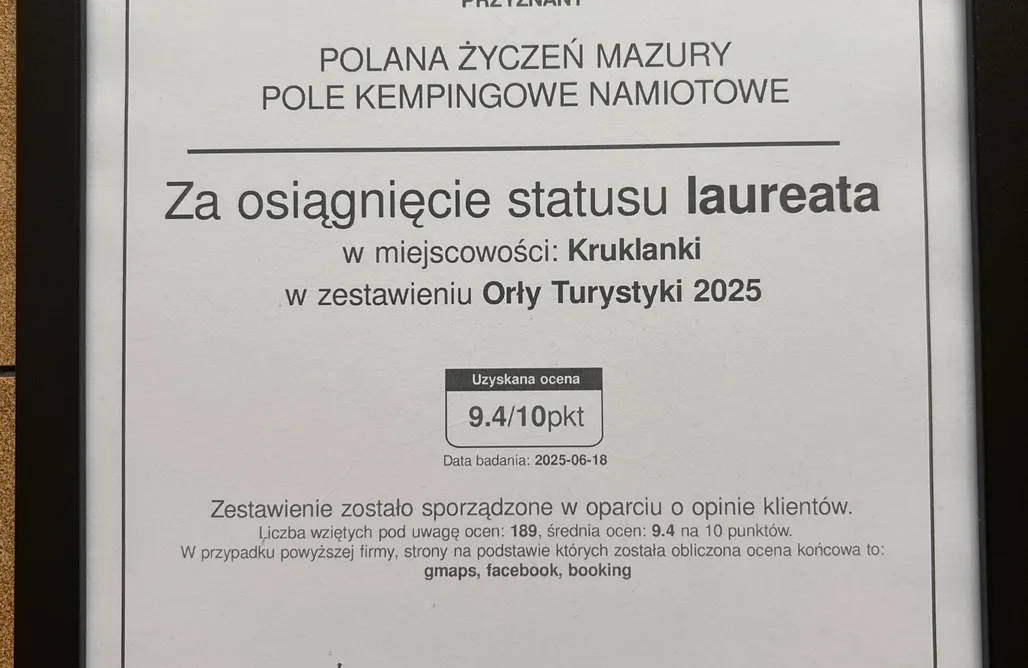 Tanie Noclegi Giżycko Glamping - Polana Życzeń, Mazury Kruklanki 3
