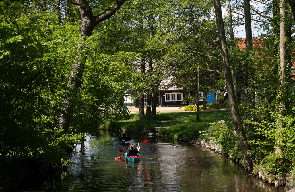 noclegi AlohaCamp Chalet am Fluss im bezaubernden Spreewald - 12 Personen 1
