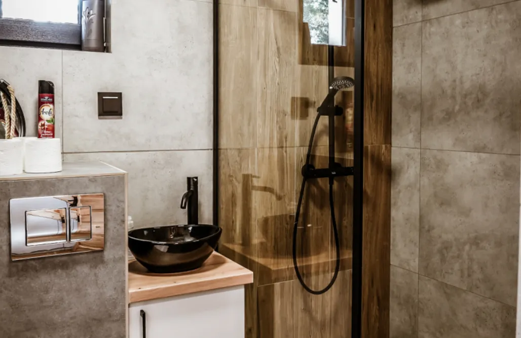 Domek Nad Morzem Z Basenem 🌊 Domki na Kaszubach - Chabry i Rumianki  1