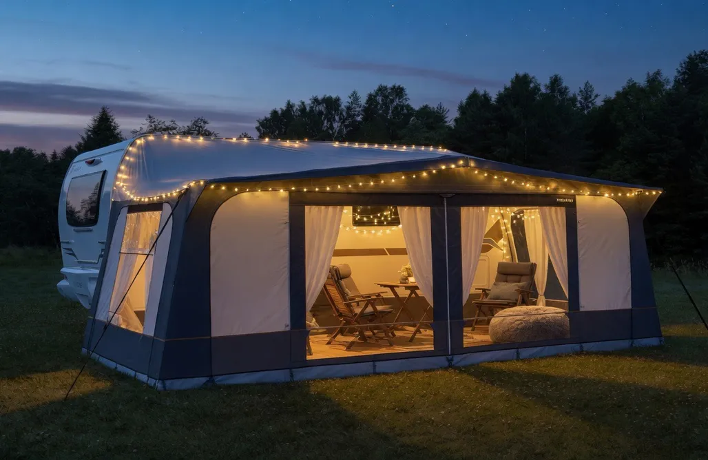 AlohaCamp Przyczepa kempingowa w stylu BOHO  1