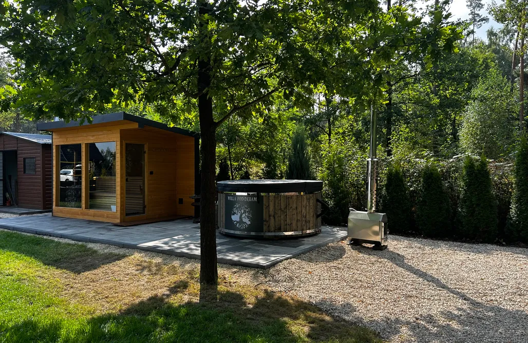 noclegi AlohaCamp Willa Pod Dębami II - z balią oraz sauną na wyłączność nad Zalewem Chańcza 4