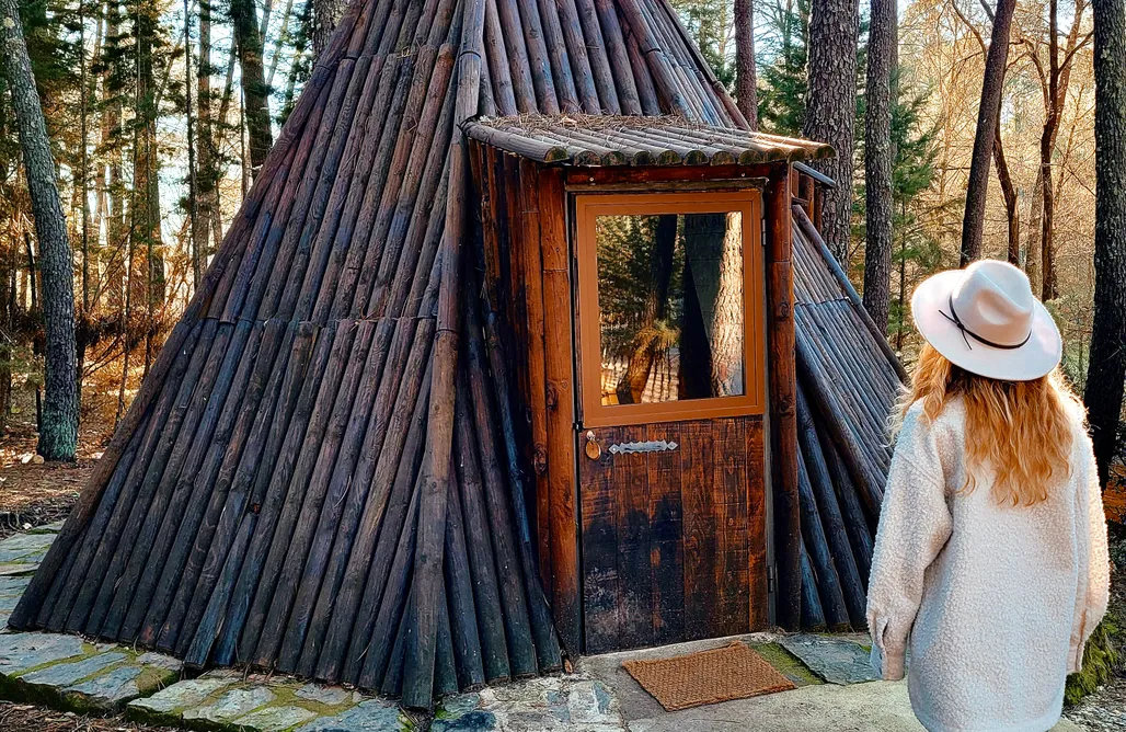 In The Mountains Glamping The Teepee 3