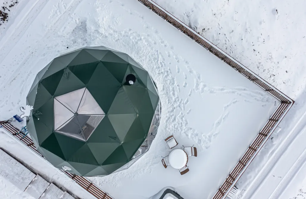 AlohaCamp Namiot PRL z elektrycznym jacuzzi 1