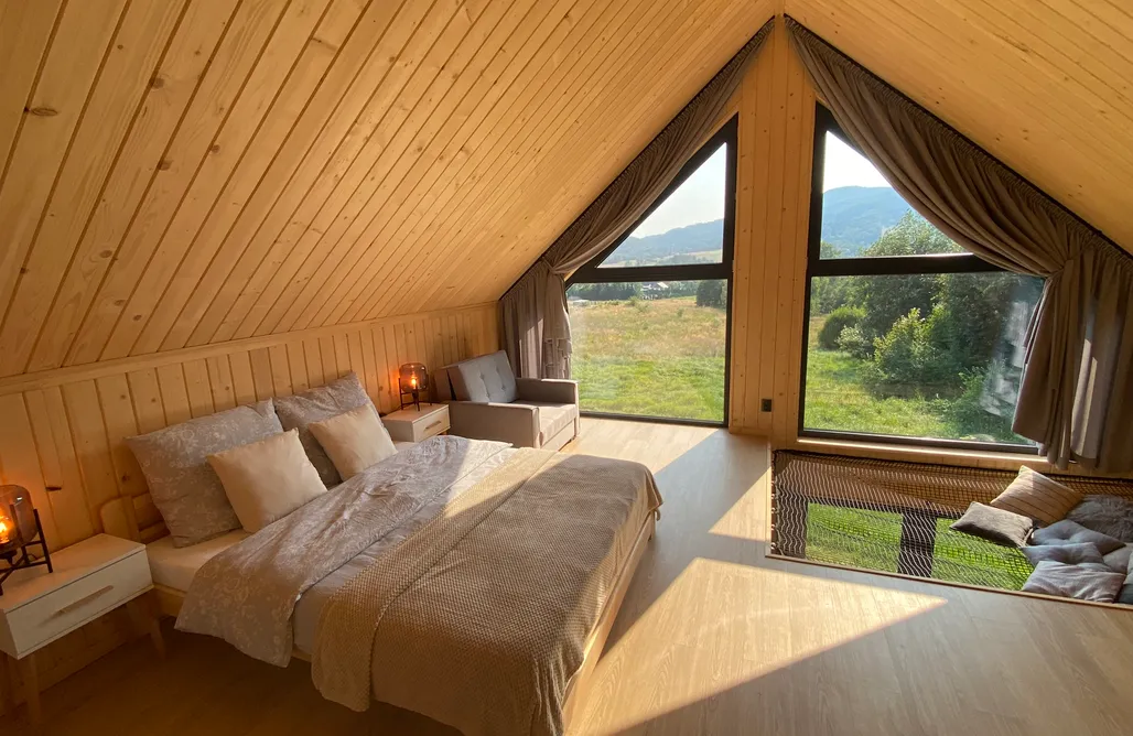 AlohaCamp Love Wysove Domek z antresolą 2