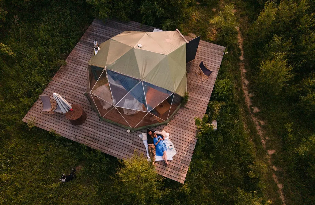 Glamping Poland Vegan House 3