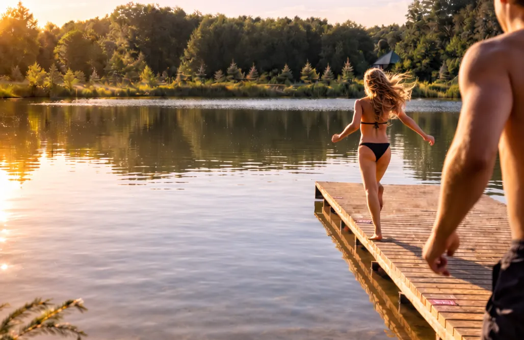 Alloggio AlohaCamp Zatylove domki - Brzozowy 4